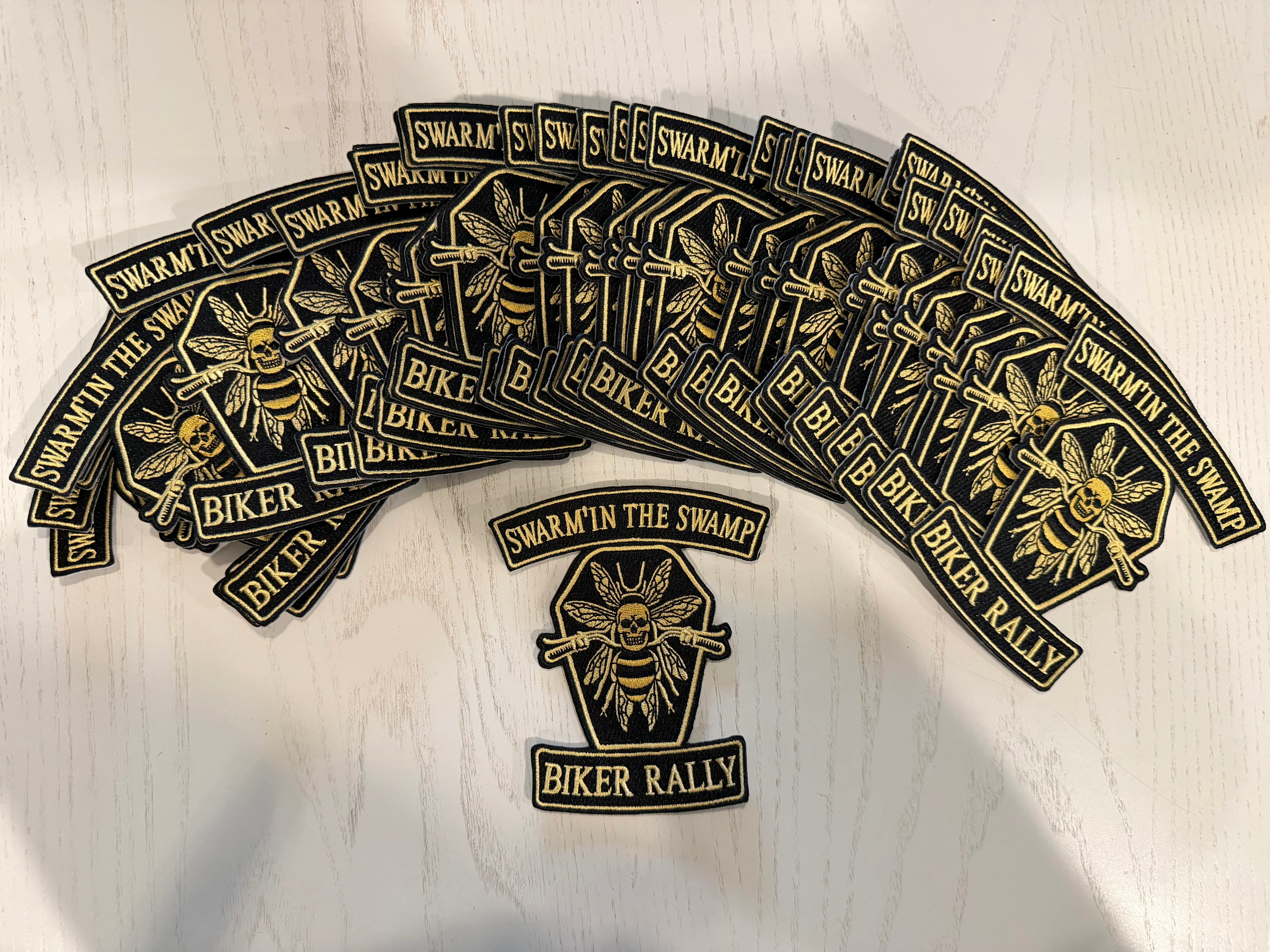 Founders Collection Swarm'in The Swamp Logo - Embroidered Patch