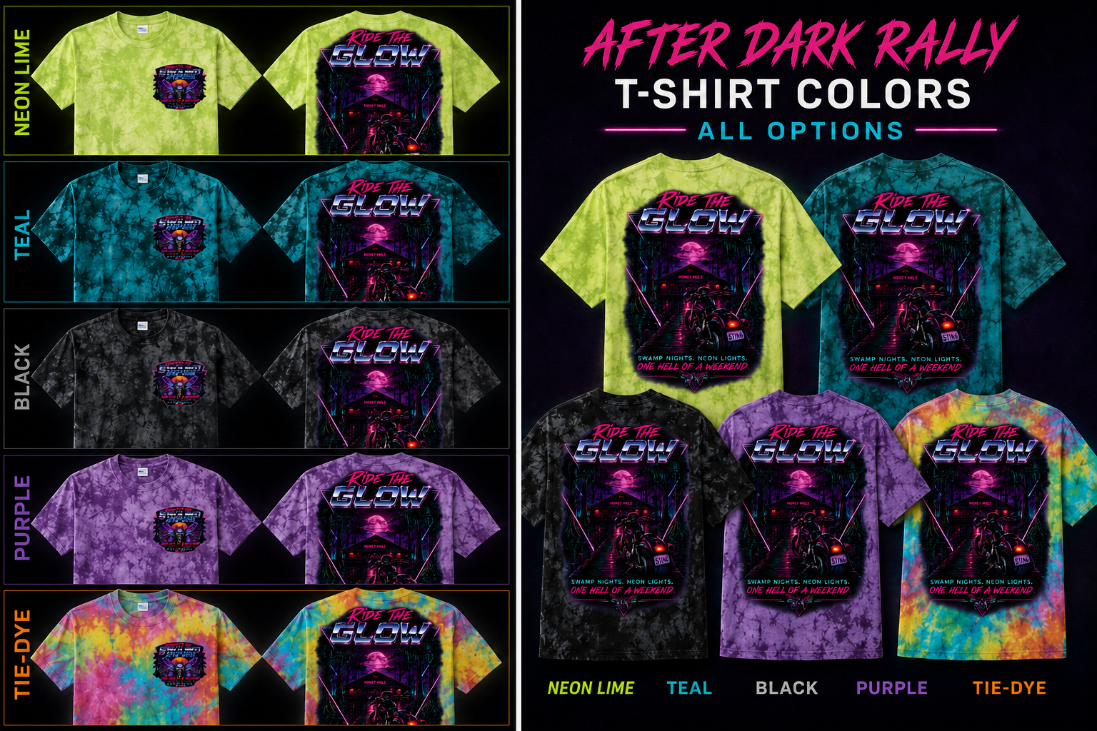UNISEX T-SHIRTS - After Dark Collection - Labor Day 2026